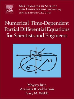 cover image of Numerical Time-Dependent Partial Differential Equations for Scientists and Engineers